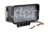 FARO DE LED RECTANGULAR 6 LEDS 60W 10-30V 18W 110x60x56MM EN-CM5018 IMPORTACION