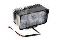 FARO DE LED RECTANGULAR 6 LEDS 60W 10-30V 18W 110x60x56MM EN-CM5018 IMPORTACION