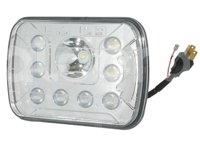 FARO LED RECTANGULAR 9LEDS 60W 10-30V 45W 7" EN-CM
