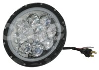 FARO DE LED REDONDO 12LED/OJO ANGEL 60W 10-30V 5W