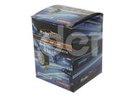 FARO MOTOCICLETA HIPER LED REDONDO 4 LED 2 PULGADAS ESTROBO/FIJA NEGRO IMPORTACION