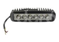 FARO LED RECTANGULAR DE 6 LED EN LINEA CON FUNCION DE STROBO. MEDIDAS 16x4.5x 5.2MM EN593A IMPORTACION