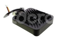 FARO LED RECTANGULAR 9LEDS AMBAR CON ESTROBO 12-30V 110x110x25mm 2 PIEZAS FAL27WCYF IMPORTACION