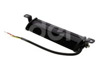 BARRA LED 6 LEDS TIPO SLIM  12-30V CON ESTROBO 185 X 20mm PIEZAS FAL618W IMPORTACION
