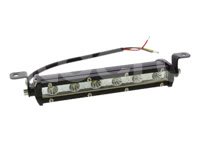 BARRA LED 6 LEDS TIPO SLIM  12-30V CON ESTROBO 185 X 20mm PIEZAS FAL618W IMPORTACION