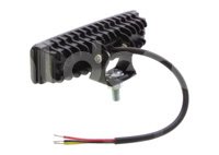 FARO LED RECTANGULAR 12-30V 6LEDS CON ESTROBO 150x40x45mm 2 PIEZAS FAL60118WY IMPORTACION