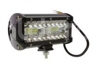 BARRA LED 40 LEDS 2 FILAS 12-30V CON STROBO 168x78x63mm 2 PIEZAS FAL03-CVT IMPORTACION