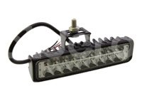 FARO LED RECTANGULAR 18 LEDS 12-30V 153x480x400mm BLANCO/AMBAR FIJO 1 PIEZA EN-FL102 IMPORTACION