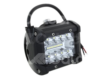 BARRA LED 20 LEDS BLANCO 10-30V (4"/100MM X 3"/7.5