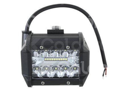 BARRA LED 20 LEDS BLANCO 10-30V (4"/100MM X 3"/7.5CM) EN-FL104B IMPORTACION