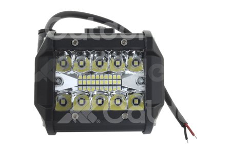 BARRA LED 20 LEDS BLANCO 10-30V (4"/100MM X 3"/7.5CM) EN-FL104B IMPORTACION