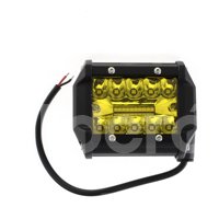 BARRA LED 20 LEDS AMARILLO 10-30V (4"/100MM X 3"/7