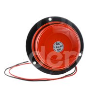 TORRETA 20 5730 LED BLANCO, 4 VECES ESTROBOS, CARCASA AMER, MATERIAL PC, TORNILLO PARA FIJAR, 12V-24V, DOS CABLES. ALTO 95MM DIAMETRO BASE 129MM  CALEN69 IMPORTACION