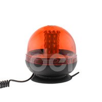 TORRETA 40 5730 LED BLANCO, 3 FUNCIONES, CARCASA AMER, MATERIAL PC, 3 IMAN+CHUPON 12V-24V, CONECTOR DE ENCENDEDOR. ALTO 140MM DIAMETRO BASE 128MM  CALEN180D IMPORTACION