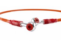 MANGUERA MOTOCICLETA FRENO UNIVERSAL 1 METRO NARANJA MAN-2149-9015 QUMO