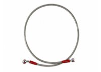 MANGUERA MOTOCICLETA FRENO UNIVERSAL 1 METRO PLATA MAN-2149-9013 QUMO