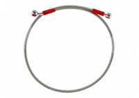 MANGUERA MOTOCICLETA FRENO UNIVERSAL 1 METRO PLATA MAN-2149-9013 QUMO