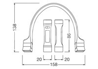 LAMPARA DE INSPECCION DE CUELLO OSRAM 3.7V 1W LED (PIEZA), DOS FUNCIONES: ALTA (265LM), BAJA (130LM), DISEÑO FLEXIBLE: USO EN EL CUELLO, CABEZA, MANO O EN SUPERFICIE MAGNETICA, ANGULO AJUSTABLE: 90°, BATERIA RECARGABLE: 1.5HR., FUNCIONAMIENTO: ALTA POTENCIA (3HR.), BAJA POTENCIA (4.5HR.), PESO: 115GR., DURABILIDAD Y RESISTENCIA: PROTECCION CONTRA POLVO, SAPICADURAS DE AGUA Y RESISTENCIA A IMPACTOS, AM466050055, LEDIL413, 90IL413 OSRAM