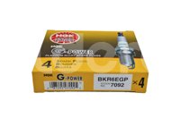 BUJIA NGK PLATINO ACURA MDX, RL, RL VTEC, TL; ALFA ROMEO 159, 166, GTV, SPIDER; AUDI A1, A3, A4, A5, A6, A8, ALLROAD QUATTRO, Q5,Q7, S3, S4, S5, ,S6, S8, TT; BAIC BJ40, X65; BMW 120i, 320i, 323i, 323Ti, 325Ci, 325i, 328i, 330Ci, 330i, 525i, 528i, 530i, 540i, 545i, 645Ci, 650Ci, 740i, 745i, 750i, 750iL, 760Li, M5, X3, X5, Z3, Z4, Z8; CADILLAC CTS; CHEVROLET ASTRA, AVEO, COBALT, CRUZE, SONIC, TRACKER, TRAX, VECTRA; CHRYSLER NEON R/T; DODGE DAKOTA, DURANGO, NEON, NITRO, RAM 1500, RAM 2500, RAM 3500; FAW F1, F4; FIAT STILO; HONDA ACCORD, BR-V, CITY, CIVIC, CR-V, CR-Z, FIT, PASSPORT; JAGUAR XJR; JEEP GRAND CHEROKEE, LIBERTY, WRANGLER; LAND ROVER FREELANDER, LR3, RANGE ROVER; MERCEDES BENZ B200, C200, C230, C55 AMG, CL600, G65, G65 AMG, MAYBACH S600, S500L, S600, S600L, S65 AMG, SL500, SL600, SL65, SL65 AMG, SLK230, SLK320, SLK55 AMG; MINI COOPER, COOPER S; MITSUBISHI ASX, ECLIPSE, L200, LANCER, MONTERO, MONTERO LIMITED; NISSAN APRIO, PLATINA; PEUGEOT 206, 306, 405, 406; PONTIAC G3; PORSCHE 911, 911 CARRERA, BOXSTER, BOXTER; RAM 1500; RENAULT CAPTUR, CLIO, CLIO RS, CLIO SPORT, DUSTER, KANGOO, KANGOO EXPRESS, LAGUNA, LOGAN, MEGANE, OROCH, SANDERO, SANDERO RS, SCENIC, STEPWAY; SAAB 9-3, 9-5; SEAT ALHAMBRA, ALTEA, CORDOBA, FREETRACK, IBIZA, IBIZA CUPRA, IBIZA FR, LEON, LEON CUPRA, LEON CUPRA R, LEON SUPER COPA, TOLEDO; SUBARU LEGACY, OUTBACK; SUZUKI GRAND VITARA, SWIFT, SX4; TOYOTA 4RUNNER, CAMRY, COROLLA, HIGHLANDER, LAND CRUISER, MATRIX, RAV4, SEQUOIA, SIENNA, SOLARA, TUNDRA, VOLKSWAGEN BEETLE, CLASICO, DERBY, OS, EUROVAN, GOL. GOLF, GOLF GTI, GTI, JETTA, PASSAT, PASSAT CC, POLO, SHARAN, TIGUAN, TOUAREG, TRANSPORTER, VAN; VOLVO C70, S40, S60, S80, V40, V70, XC70, XC90, 
PRESENTACION: G-POWER, MATERIAL DEL NUCLEO DEL ELECTRODO CENTRAL: COBRE, DISEÑO DEL ELECTRDO CENTRAL: ALAMBRE FINO, MATERIAL DE LA PUNTA DEL ELECTRODO CENTRAL: PLATINO, TIPO DE TERMINAL ELECTRICO: TUERCA NO EXTRAIBLE, TIPO DE GRADO: REGULAR, CONFIGURACIÓN DE TIERRA: ESTANDAR, MATERIAL DEL NUCLEO DEL ELECTRODO DE TIERRA: NIQUEL, ELECTRODO DEIERRA (CANTIDAD): 1, DISEÑO DE LA PUNTA DEL ELECTRODO DE TIERRA: TRAPEZOIDAL, MATERIAL DE LA PUNTA DEL ELECTRODO DE TIERRA: NIQUEL, TAMAÑO HEXAGONAL: 5/8"", ALTURA DEL AISLADOR: 50.50 MM, RANGO DE CALOR DEL FABRICANTE: 6, CALIBRACION: 0.040"", ALCANCE: 0.75"", RESISTENCIA: 5000.0 OHMS, TIPO DE RESISTENCIA: SI, TIPO DE ASIENTO: PLANO, DIAMETRO DE LA ROSCA: 14.00 MM, LAVADORA INCLUIDA: SI, PROYECCION DE LA PUNTA DEL AISLANTE DEL ECLECTRODO CENTRAL: 3.0 MM, PROYECCION DE LA PUNTA DEL AISLANTE DEL ELECTRODO CENTRAL: 0.12", PROYECCION DEL ELECTRODO CENTRAL: PROYECCION MEDIA, NGK: BKR6EGP, 7092 NGK