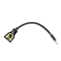 CABLE ARMADO BATERIA NEGRO NO.6  30.00CM