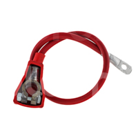 CABLE ARMADO BATERIA ROJO NO.6  60.00CM