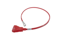 CABLE ARMADO BATERIA ROJO NO.6  90.00CM M0046
