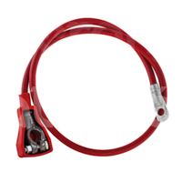 CABLE ARMADO BATERIA ROJO NO.6  100.00CM