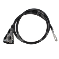 CABLE ARMADO BATERIA NEGRO NO.6  130.00CM