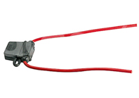 PORTA FUSIBLE CLAVIJA Y MINI CALIBRE 14 CON TAPA PVC GM201 M0051