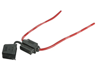 PORTA FUSIBLE CLAVIJA Y MINI CALIBRE 14 CON TAPA PVC GM201 M0051