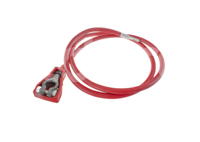 CABLE BATERIA DE OJILLO ROJO #4 145CM M0046