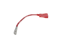 CABLE BAT.D/OJILLO ROJO #4 31CM M0046