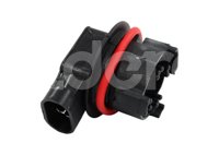 SOQUET FOCO H7 VOLKSWAGEN GOL, SAVEIRO NEGRO (FARO VALEO) 2 TERMINALES AMD300 AMD