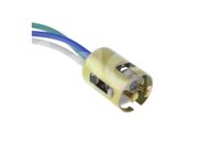 SOQUET MOTOCICLETA 2 POLOS METALICO 3 CABLES STOP CALAVERA ENZOQ-4107-0051 QUMO