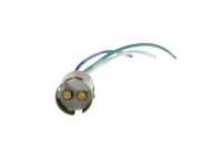 SOQUET MOTOCICLETA 2 POLOS METALICO 3 CABLES STOP CALAVERA ENZOQ-4107-0051 QUMO