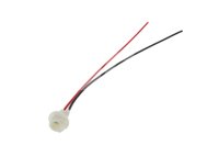 SOCKET MOTOCICLETA PLASTICO PELLISCO 2 CABLES ENZOQ-4107-0080 QUMO
