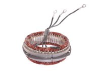 ESTATOR DELCO 25SI 24-32V 50A. SISTEMA: Delco. No. Delco 1971465 No. WAI: 27-113  Dimensiones: 116mm ID x 152mm Mtg. OD KONIGMANN