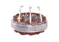 ESTATOR FORD 2G 12V 75A. SISTEMA: Ford. No. Ford E43Z-10336-C, E53Z-10336-A, E69Z-10336-B, E6DZ-10336-A, E6DZ-10336-C, E6DZ-10336-D, GC-376, GC-380, GC-383, GC-384, GC-385 No. WAI: 27-207  Dimensiones: 92mm ID x 128mm Mtg. OD KONIGMANN