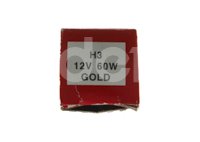 FOCO HALOGENO H3 12V 60W PK22s GOLD IMPORTACION