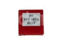 FOCO HALOGENO H3 24V 100W PK22s BLUE IMPORTACION