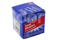 FOCO 3757 12V 27/7W W2,5X16q 2 POLOS AMBAR 3757 (1PZ) WAGNER WAGNER