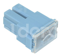 FUSIBLE MODERNO TERMINAL HEMBRA AZUL 20A. No. PAL-020 M0018
