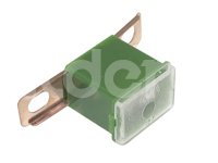 FUSIBLE MODERNO MACHO DOBLADO VERDE 40A. No. PAL 4
