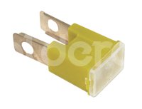 FUSIBLE MODERNO MACHO RECTO AMARILLO 60A. No. PAL
