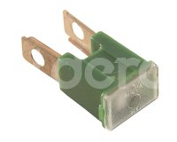 FUSIBLE MODERNO MACHO RECTO VERDE 40A. No. PAL 140