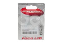 FOCO LED 158 12V 1 LED   ROJO BLISTER (2 PIEZAS) IMPORTACION
