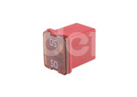 FUSIBLE MUELA MINI 50A ROJO CORTO 0895050.U