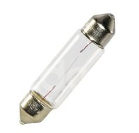 FOCO PHILIPS 6411 FESTOON T10 5X43 24V 10W CAJA-PIEZA PHILIPS: 13866CP PHILIPS