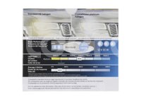 FOCO PHILIPS H1 CRYSTALVISION PLUS 12V 55W P14.5S BLISTER-2PZS PHILIPS: 12258CVPS2 PHILIPS