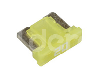FUSIBLE DE CLAVIJA MICRO 20A AMARILLO M0018